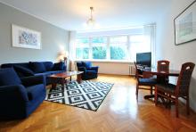 Apartment No. 2 - Living room, living room, sofa, coffee table, TV