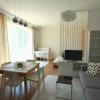 Apartament nr 5 - Pokój gościnny, salon, sofa, stolik - apartamenty starówka gdańsk wynajem