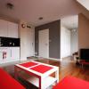 Apartament nr 10 - Pokój gościnny, salon, sofa, stolik